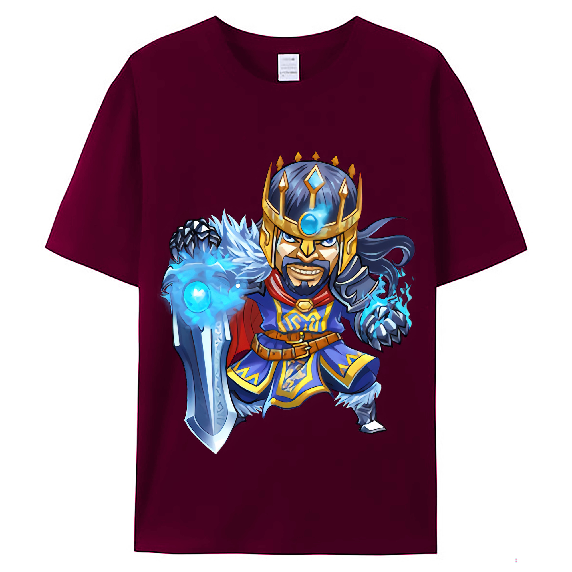 （画像用） リーグ・オブ・レジェンド League of Legends LOL レディースカジュアルプリントTシャツ（綿100％）